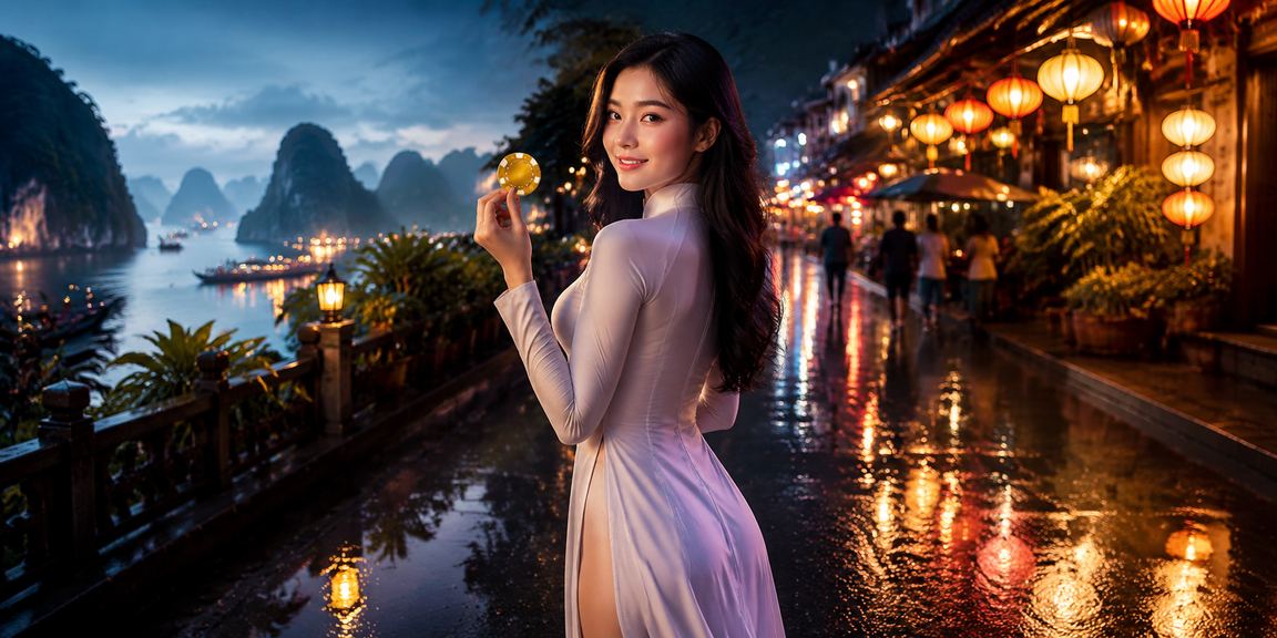 Sự kiện đêm tại vịnh Hạ Long kết hợp trải nghiệm casino trực tuyến cao cấp