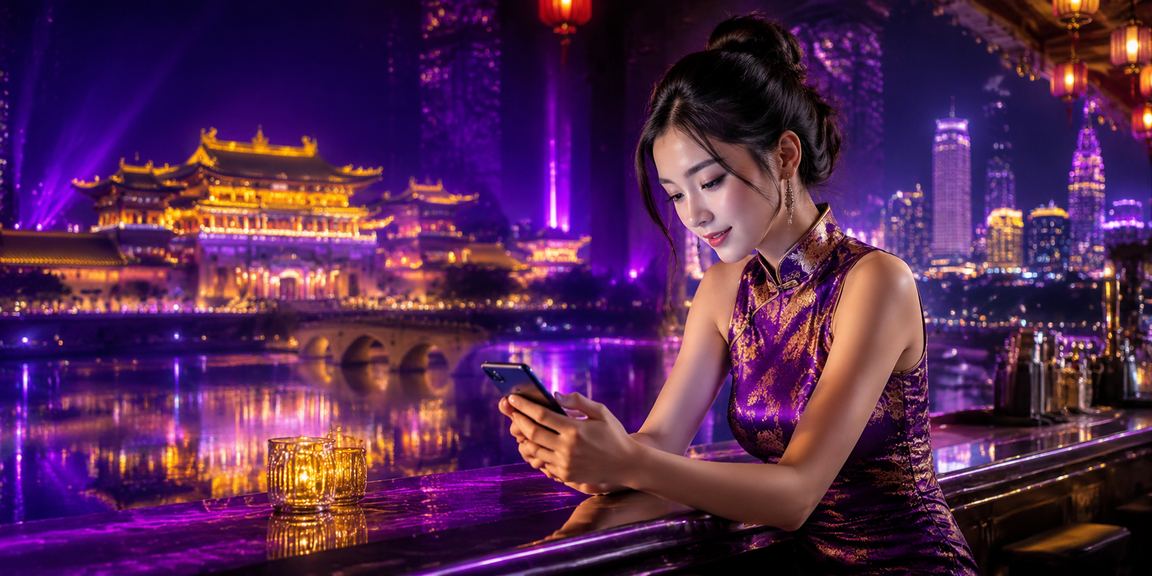 Khung cảnh đêm neon tại Huế với không khí giải trí sôi động và cá cược thể thao