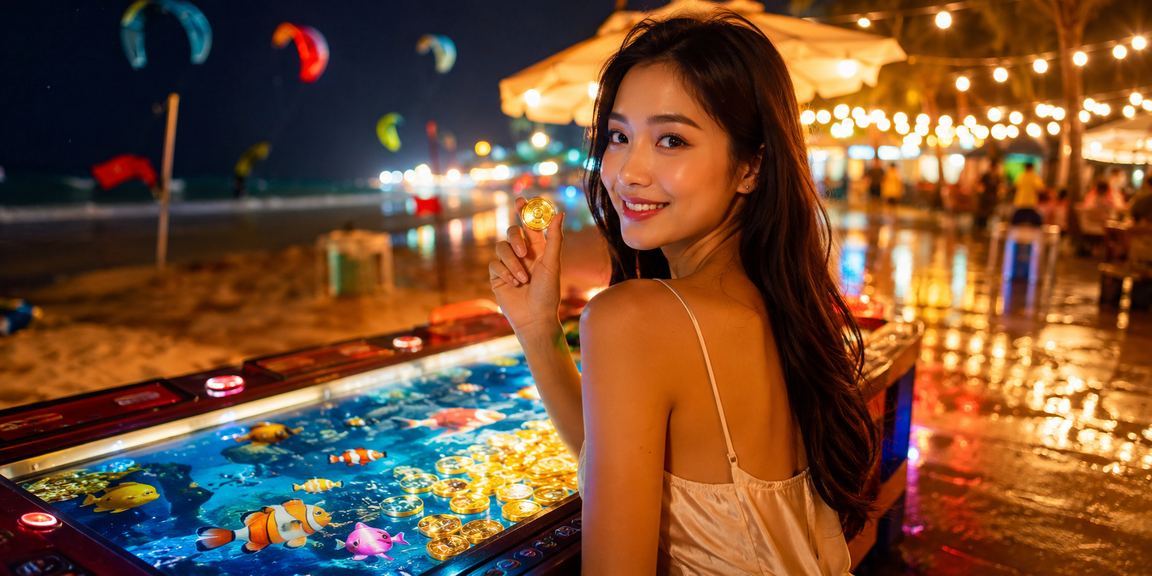 Người chơi xem tỷ lệ kèo trận đấu tại bãi biển Mũi Né qua điện thoại di động